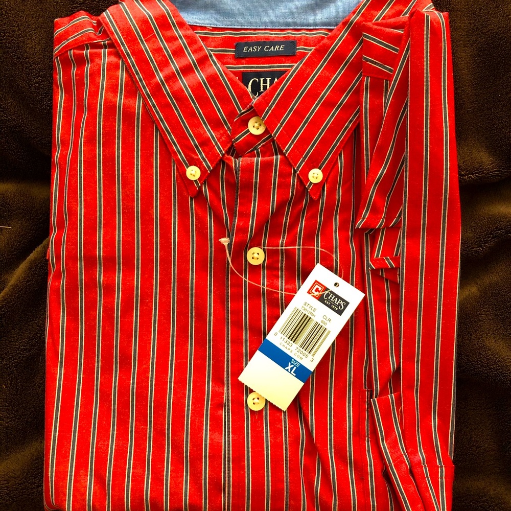 Chaps button down men’s shirt.